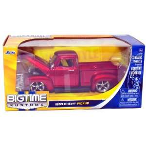  1953 Chevy Pickup Truck 124 Scale (Red) Toys & Games