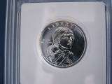 2009 Sacagawea Dollar; .999 fine silver enriched  