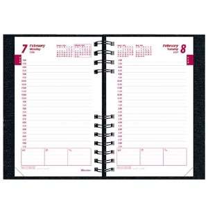  CoilPRO Daily Planner, Ruled One Day/Page, 30 Minute 