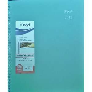 Mead 2012 Large Weekly & Monthly Planner / Personal Organizer with 