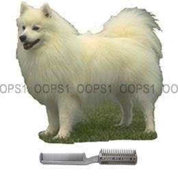 Pet Hair Trimmer Comb Cut Dog Cat With 4 Blades Grooming Razor 