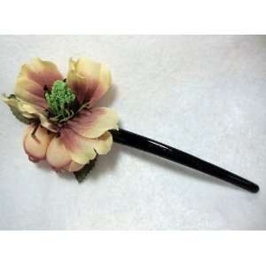  Natural Mauve Dogwood Flower Hair Stick Beauty