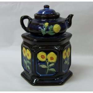  3 Piece Oil Warmer Gift Set   1 Ceramic Tea Pot and Stove 