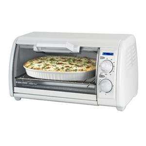  NEW B&D 4 Slice Toaster Oven White (Kitchen & Housewares 