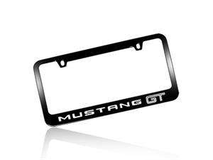    Ford Mustang GT Black Metal License Frame