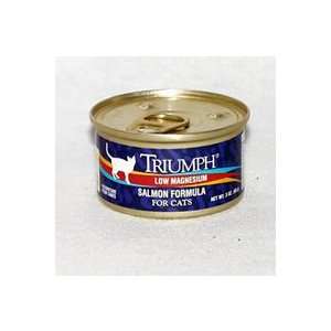  Triumph Canned Cat Food Salmon 3oz Case(24)