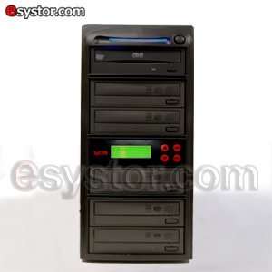  Systor 5 SATA Burner DVD CD Duplicator + Built In USB 