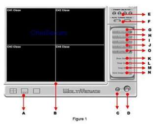 Channel Wireless USB DVR CCTV Camera Recorder 2.4GHz  