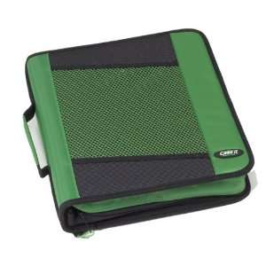  Case it 3 Ring 2 inches Zipper Binder (Color Varies 