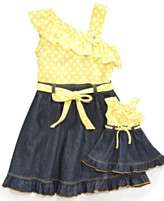 Sweet Heart Rose for Dollie and Me Kids Dress, Little Girls One 
