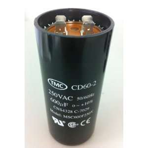  Capacitor Ac Motor Start 600uf X 200  250vac Car 