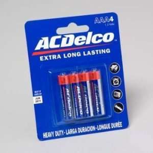  AC Delco 4 Pack AAA Batteries Case Pack 48 Everything 