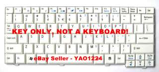 Acer Keyboard KEY   Aspire ONE   8 10   ZG5   WHITE  