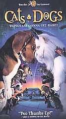Cats & Dogs VHS Action Comedy Family Movie Cute  