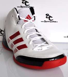 Adidas 3 Series Light 2012 white black red mens basketball shoes NEW 