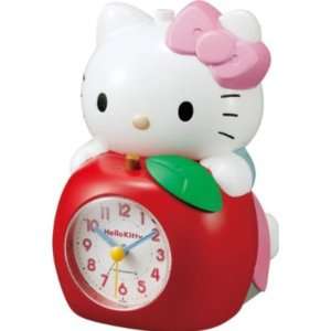 NEW Seiko Apple Hello Kitty Walking Alarm Clock  