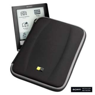 Sony Digital Reader Zipper EVA Case Touch Edition   Black (PRSAZC6 