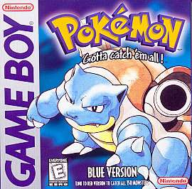Pokemon Blue Version Nintendo Game Boy, 1998  