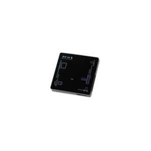  All in One Mirror Surface Memory Card Reader (Black) for 