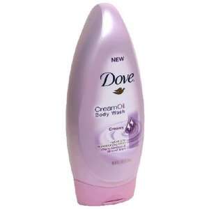Dove Cream Oil Body Wash, Cherry Blossom & Almond Scent, Creamy, 19.4 