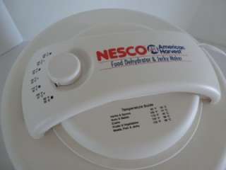 Nesco American Harvest Food Dehydrator & Jerky Maker FD 60 EUC  