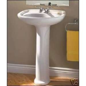  American Standard Colony Complete Pedestal Sink in White 