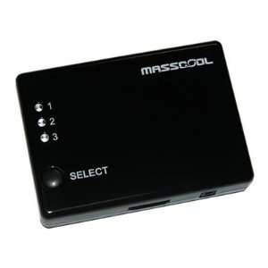   MASSCOOL HS MA103 Mini HDMI Amplifier Switch 3 in 1 out Electronics
