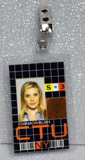 description 24 tv series novelty id badge measures approximately 4 