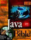 Java Bible by Aaron E. Walsh and John Fronckowiak (1998, Other, Mixed 