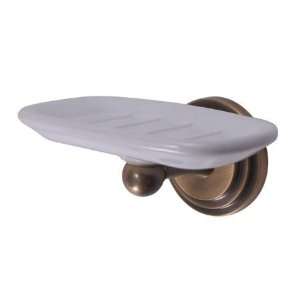  MILANO SOAP DISH, VB VINTAGE Antique Brass Finish