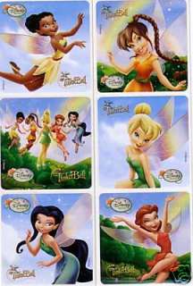 12 Tinkerbell & Friends Stickers   Great for Parties  