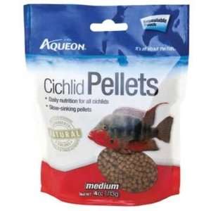 com Aqueon Cichlid Med Pellets 4 Oz Pouch (Catalog Category Aquarium 