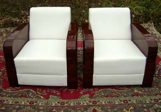 Best Classy Art Deco Quality Pair of Armchairs  