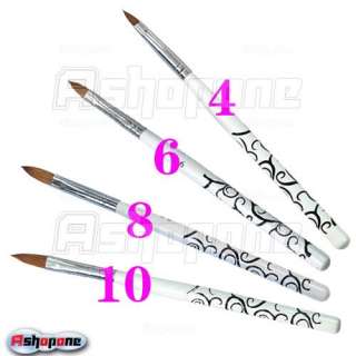 Acrylic Nail Art Brush Pen Drawing Painting Dot Tool High quality Soft 
