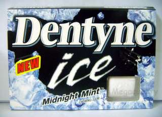 Pack Dentyne ICE Midnight Mint Chewing Gum Fresh Cool  