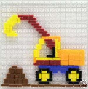 Mostaix mosaic tile puzzle art NEW Easy To Do TRACTOR  
