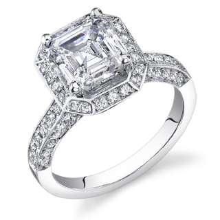 asscher cut diamond stone engagement ring solitaire rings engagement 