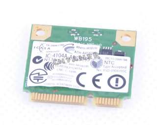 New Atheros AR5B195 Wireless + Bluetooth Half CARD  