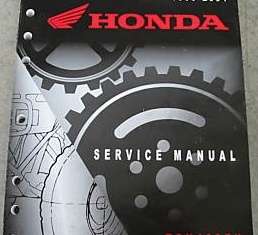 Honda TRX 250EX 300EX OEM ATV Service Repair Manual NEW  
