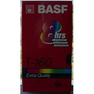   Quality 8 Hour Blank VHS Video Cassette Recording Tape Electronics