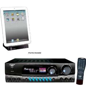  Pyle Stereo Receiver and iPod Dock Package   PT260A 200 