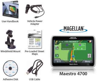 Magellan Maestro 4700 Automotive GPS Receiver Product # MA4700SGXUC 