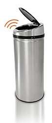 iTouchless Automatic Stainless Touchless 13G Trash Can  