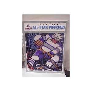   All Star Game Program w/Hadfield,Worsley Autographs