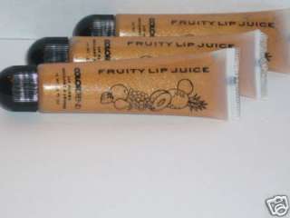 AVON fruity lip juice lip gloss golden pineapple 3 tube  