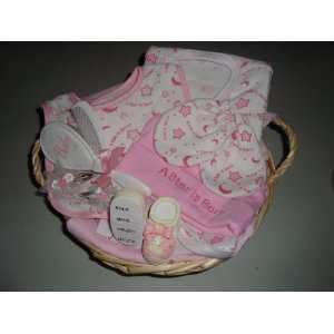   A Star is Born Baby Girl Gift Basket Package or Shower 
