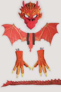   Talons Tail Halloween Party Costume Bundle Red Green Blue Grey  