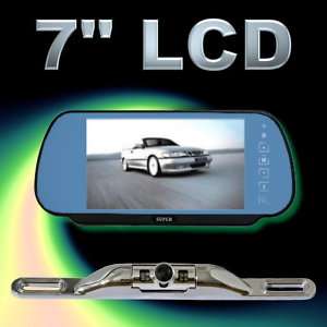 LCD Rearview Mirror Monitor Car Backup Camera System  