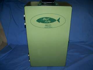 Vintage Wille Bait File Tackle Box Fishinbg Lures  