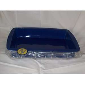  SMARTWARE Blue Silicone Baking Cake Pan w/ Trivet and Lid 